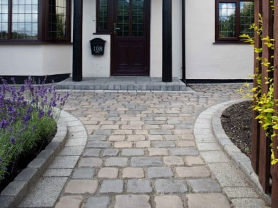 Hereford Paving Contractors Laying Cobblestones in Hereford 